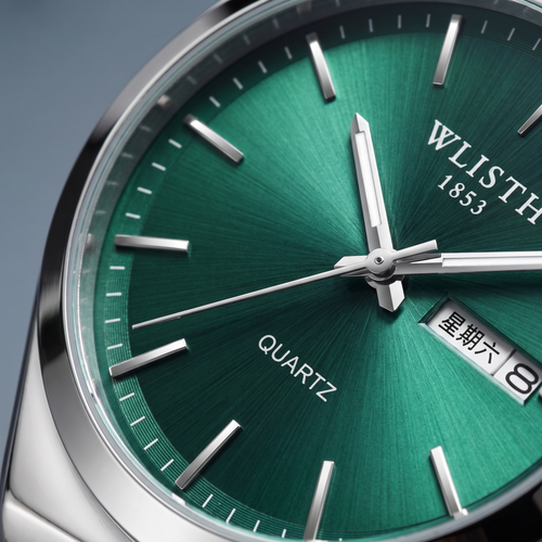 Reloj de Acero Inoxidable con Movimiento Japonés