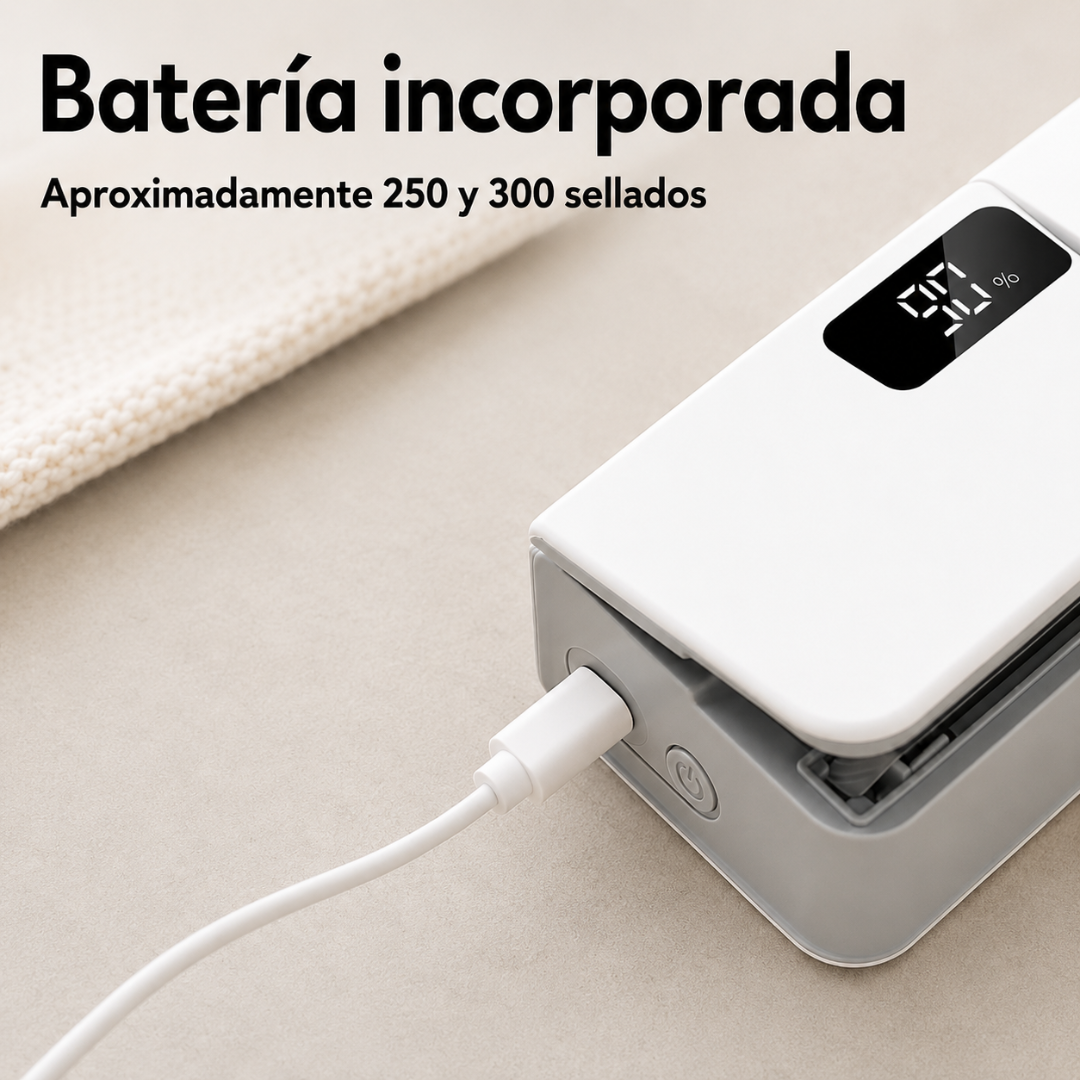 Sellador de Bolsas con Imán para Nevera